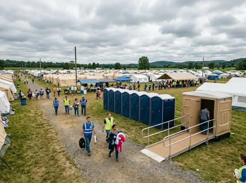 disaster-relief-camp-restrooms-010 — frequently asked questions, Dumpster & Portable Bathrooms Rental in Mount Pleasant, UT